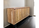 Buffet Cabinet with 3 Doors in Solid Acacia Wood - Eden
